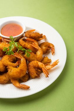 Karidesli börek veya karidesli bajji veya jheenga pakoda veya kolambi veya zinga pakora, Hint atıştırmalığı