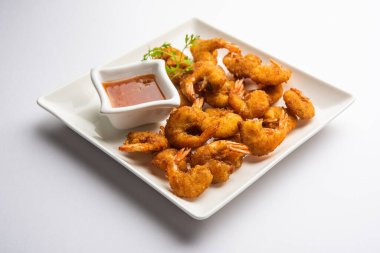 Karidesli börek veya karidesli bajji veya jheenga pakoda veya kolambi veya zinga pakora, Hint atıştırmalığı