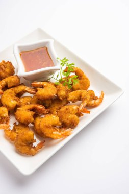 Karidesli börek veya karidesli bajji veya jheenga pakoda veya kolambi veya zinga pakora, Hint atıştırmalığı