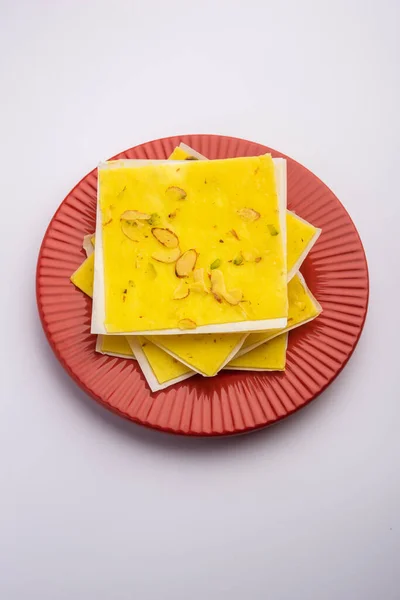 Mahim Halwa Bombay Ice Halva Indian Dessert Recipe — Stock Photo, Image