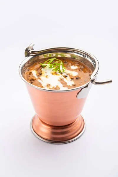 Dal Makhani Dal Makhni North Indian Recipe Served Bowl Selective — Stock Photo, Image