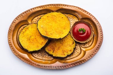 Vangyache Kaap ya da kızarmış patlıcan, Hint yemeği tarifi.