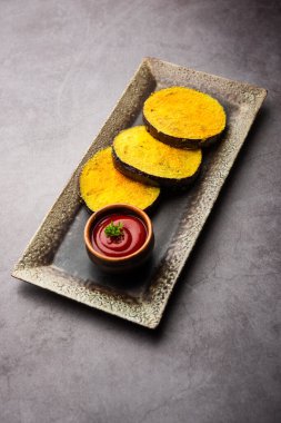 Vangyache Kaap ya da kızarmış patlıcan, Hint yemeği tarifi.