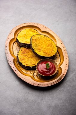 Vangyache Kaap ya da kızarmış patlıcan, Hint yemeği tarifi.