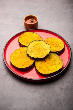 Vangyache Kaap ya da kızarmış patlıcan, Hint yemeği tarifi.