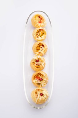 Peynirli Pani Puri veya Golgappa veya Panipuri veya Su Topları