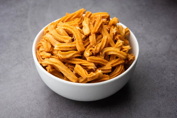 Tuzlu Soya Sticks Hint yemeği. El yapımı.