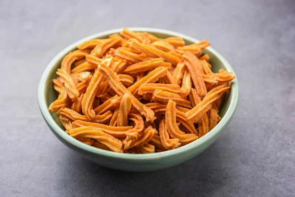 Tuzlu Soya Sticks Hint yemeği. El yapımı.