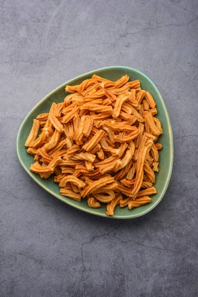 Tuzlu Soya Sticks Hint yemeği. El yapımı.