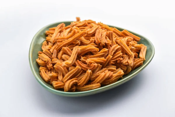 Tuzlu Soya Sticks Hint yemeği. El yapımı.