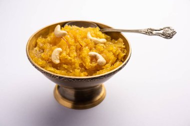 Kashi halwa or kasi halva is one of the classic and traditional dessert of Karnataka made using Ash Gourd or white pumpkin or kaddu clipart