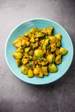 Hint usulü Tinda veya Tinde ki Sabzi Hint kabağı, yuvarlak kavun, Hint yuvarlak kabağı veya Hint bebek kabağı, doldurulmuş, karıştırılmış kuru veya köri tarifi olarak da bilinir.