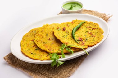 Cheela, Chilla veya Chila, Rajasthani kahvaltı tabağıdır. Genellikle un veya besan ile yapılır.