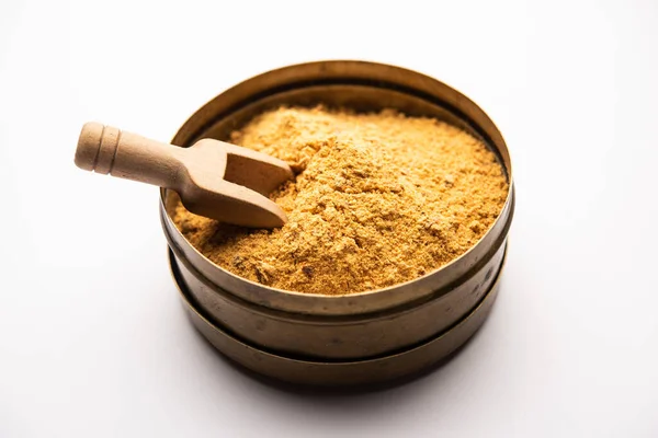 Idli Podi Chutney Powder Dry Condiment South Indian Breakfast — стоковое фото
