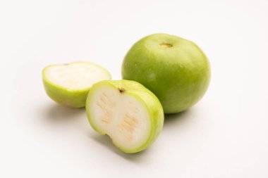 Raw Tinda, tinde also called dhemse, Apple Gourd, Baby Pumpkin, Indian Squash Round Melon
