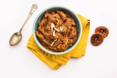 Anjeer ka halwa ya da Fig sheera ya da halva