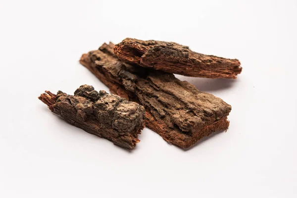 Babul Chaal Acacia Bark Also Known Vachellia Nilotica Bark Kikar — Stock Fotó