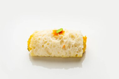 Malai Chop or Cream sandwich made using filling Rasgulla or Gulab jamun sweet is a Bengali sweet