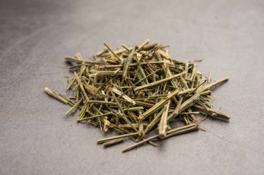 Ayurvedic Dry Kiratatikta or Swertia chirata or Gentianaceae herb used in the various treatments
