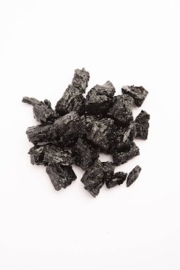 Shilajit is an ayurvedic medicine found primarily in the rocks of the Himalayas. selective focus