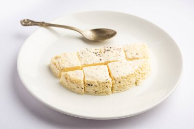 Kharvas or Cheek, Chik, Bari, Pis or Junnu is a sweet dairy product made from bovine colostrum