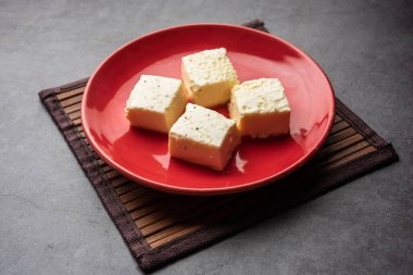 Kharvas or Cheek, Chik, Bari, Pis or Junnu is a sweet dairy product made from bovine colostrum