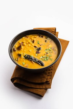 Cholar Dal from west bengal is a slightly sweet tasting dal made of chana dal