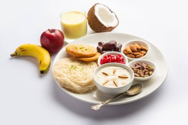 Sargi - Karwa Chauth breakfast menu before starting fasting or upwas on karva chauth, Indian food