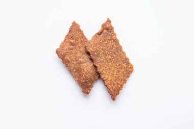 Ragi Chips veya Nachni veya parmak darı gofretleri, Hint sağlıklı atıştırmalıkları.