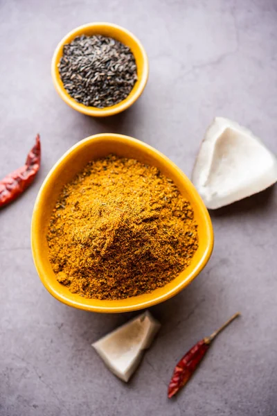 Karal Karala Chutney Great Mix Taste Health Made Niger Seeds — Stock Photo, Image