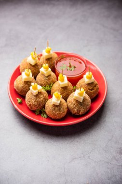 Soslu mısır gevreği - Hindistan 'dan popüler parti atıştırmalığı