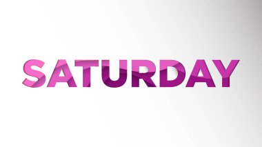 The Day Arkaplan Şablonu 'nun adı. Cumartesi günü 