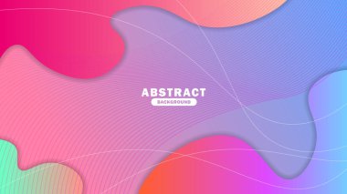 Renkli soyut arkaplanın vektör çizimi