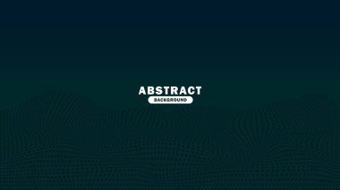 Basit Dinamik Dalga Arkaplan Şablonu