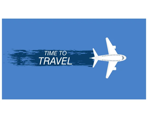 Temps Voyage Transport Aérien Entre Les Pays Les Continents Icône — Image vectorielle