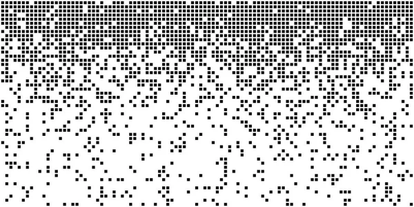 Вертикальная Мозаика Отказом Пикселей Рассеянный Векторный Фон Элементы Дизайна Черно — стоковый вектор
