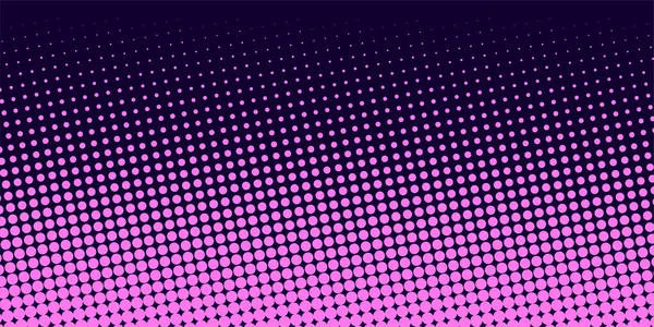 Абстрактний Векторний Напівтоновий Фон Колами Елементи Дизайну Візерунка Рожевим Градієнтом — стоковий вектор