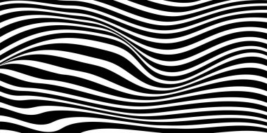 Futuristik dama tahtası dalgası. Hareket eden kareli soyut vektör dalgası. Satranç tahtası siyah beyaz arkaplan.