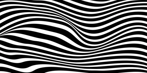 Futuristik dama tahtası dalgası. Hareket eden kareli soyut vektör dalgası. Satranç tahtası siyah beyaz arkaplan.