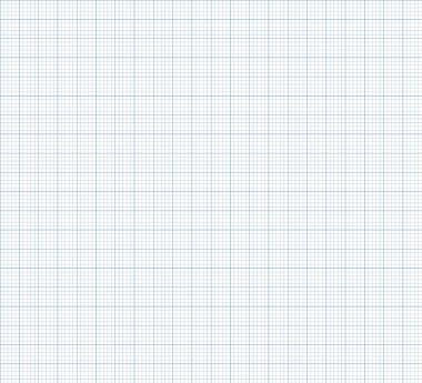 Vector Seamless Pattern - Graph Paper Background, Blank Backdrop Template, Grid Paper Background.