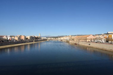 Tortosa, Ebro nehri, pazar ve la Suda, Terragona, Katalonya, İspanya