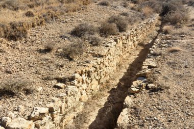 Roma, su kemeri, yeraltı, Gea de Albarracin, Teruel, il, Aragon, İspanya, gea, de, albarakin