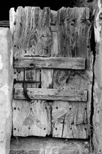Old Rural Wooden Door — Foto de Stock