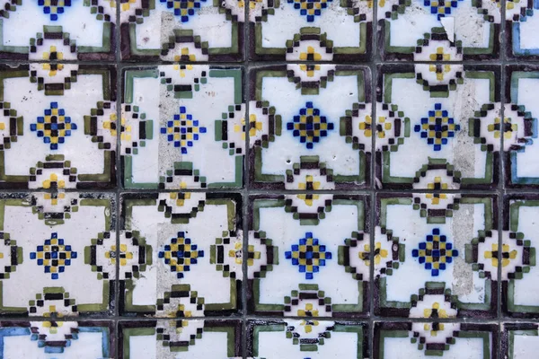 Old Damaged Tiles Portugal Photography Takes Buildings Portugal — ストック写真