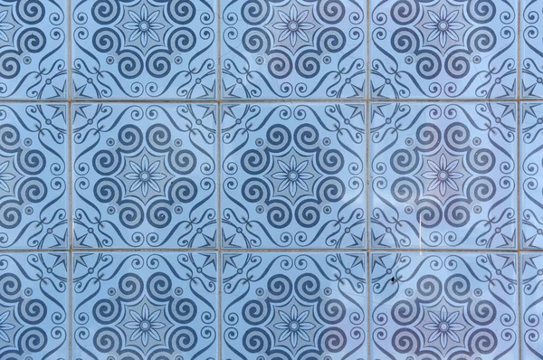 Tiles Portugal Blue Photography Takes Buildings Portugal — Foto de Stock