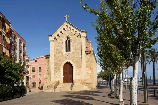 Igreja São Pedro Bairro Serrallo Tarragona Catalunha Espanha — Fotografia de Stock