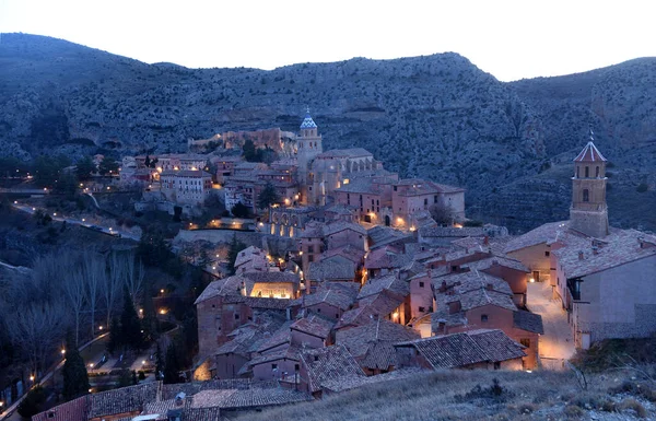 Old Town Albarracin Teruel Province Aragon Spain — 스톡 사진