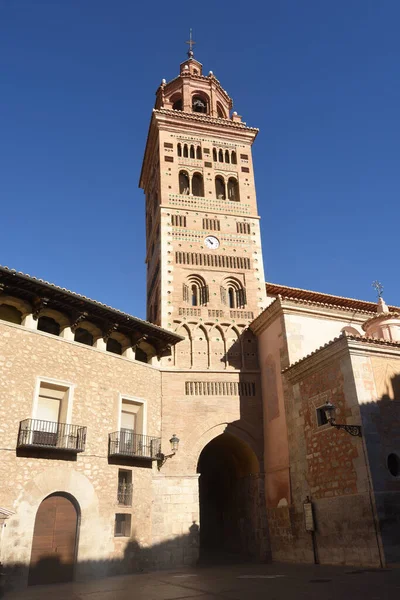 Cathedral Santa Mara Mediavilla Teruel Aragon — Stock Photo, Image