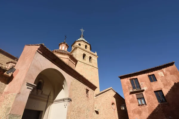 Cathedral Albarracin Teruel Province Aragon Spain — 스톡 사진