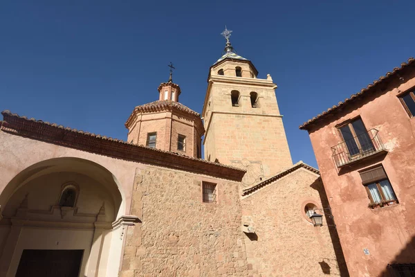 Cathedral Albarracin Teruel Province Aragon Spain — Fotografia de Stock